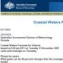 Coastal Waters Forecast